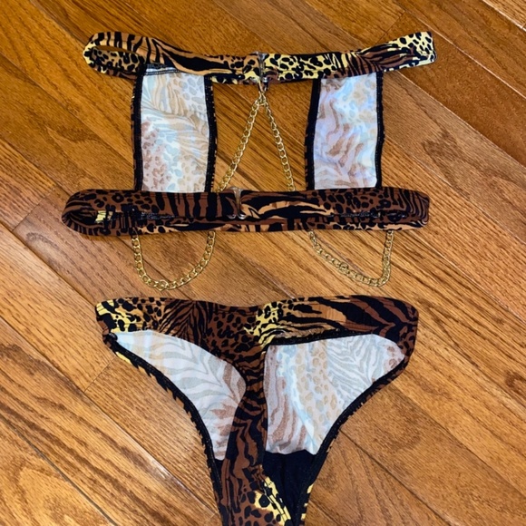 Animal print Bikini set - Picture 3 of 4